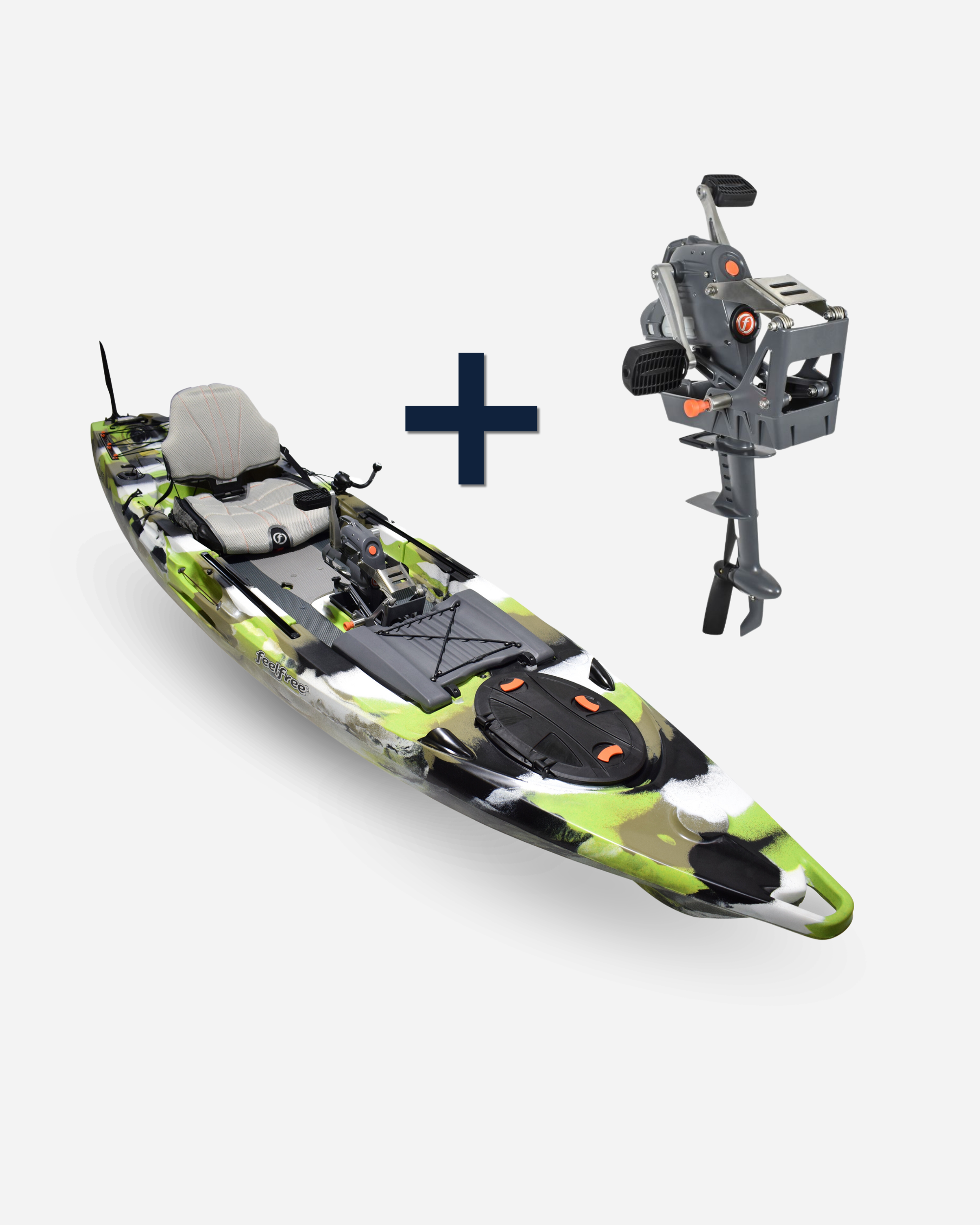 Kayak de pêche Lure  à pédales 13.5 V2