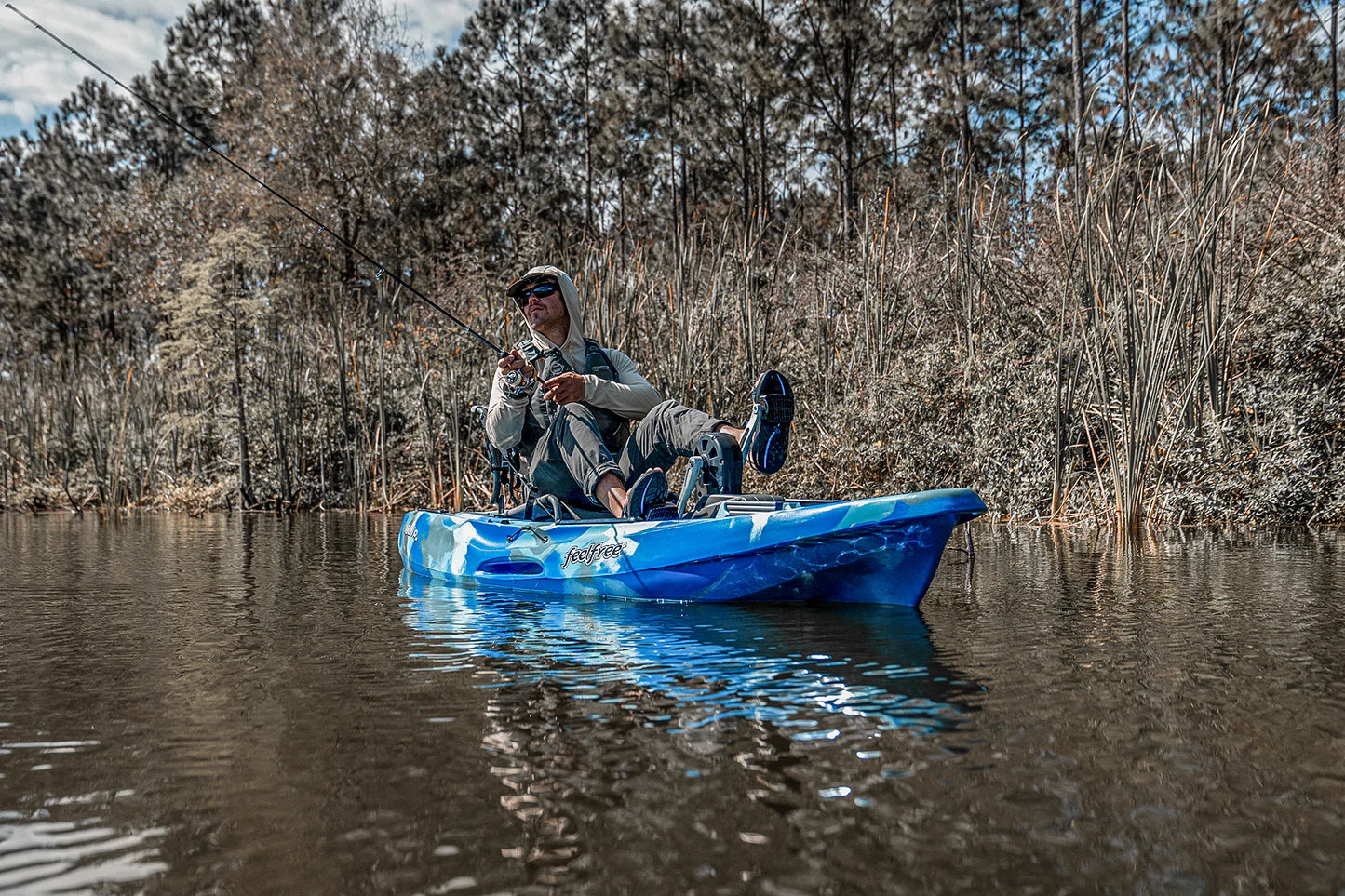 Kayak Moken 10 V2 avec pédalier