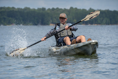 Pagaie de kayak de pêche feelfree life style camo désert jeune