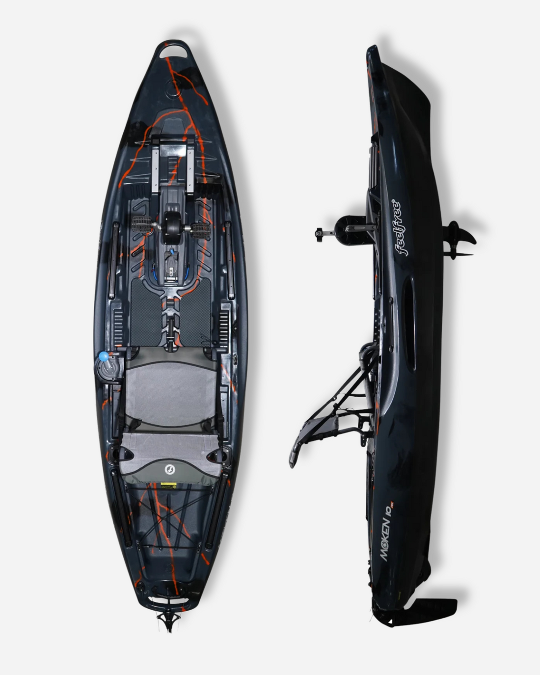 Kayak Moken 10 V2 con bielas