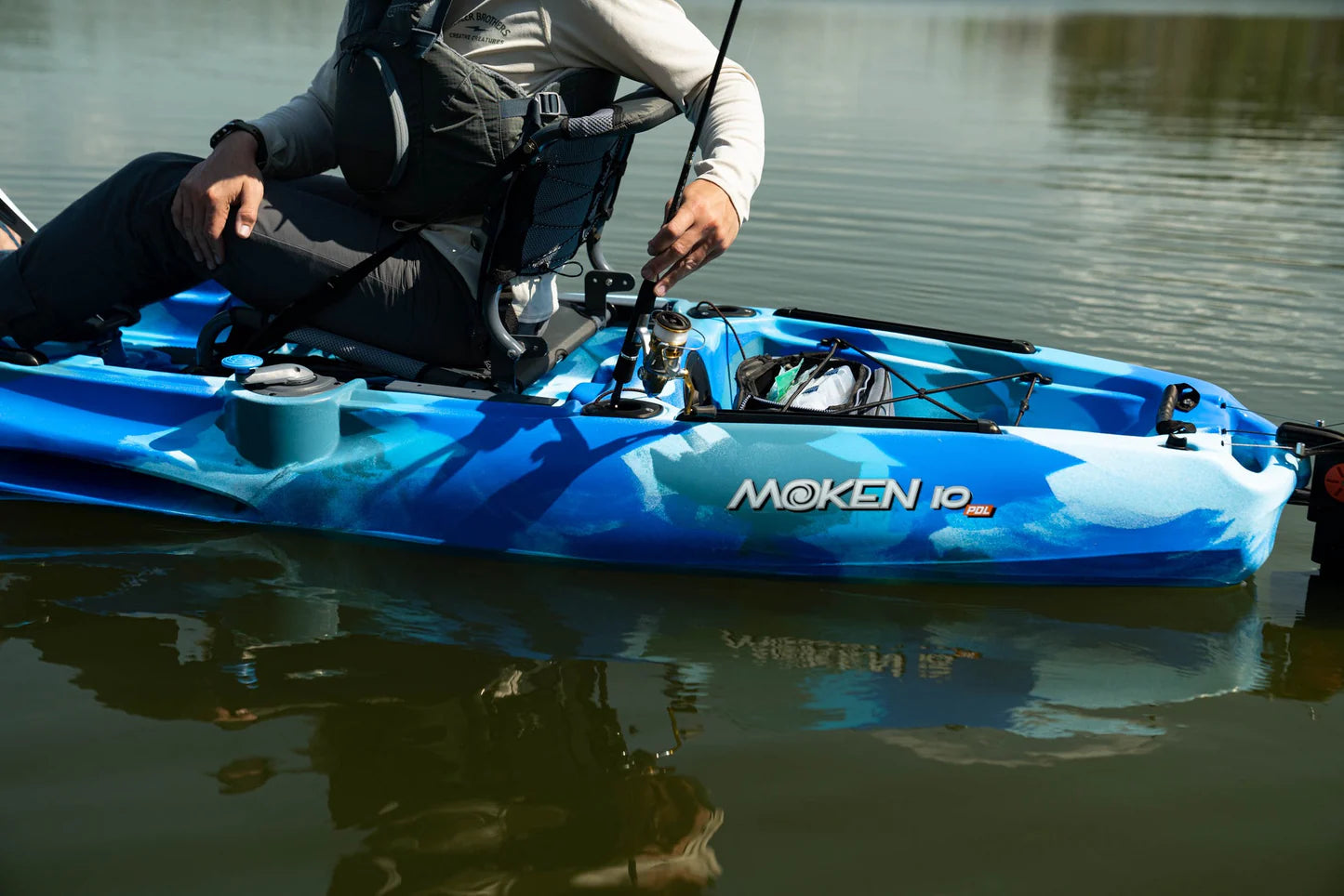 Kayak Moken 10 V2 con bielas