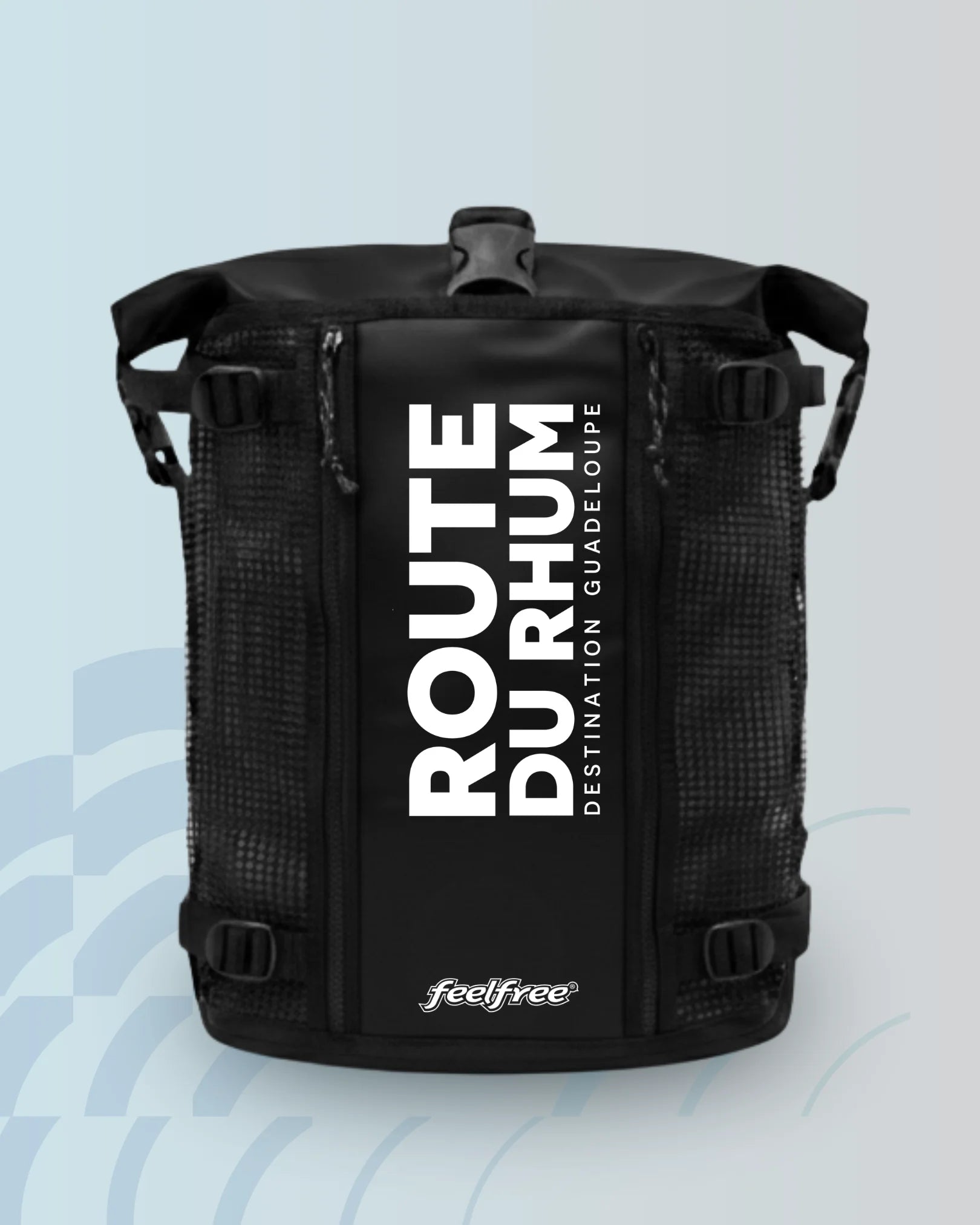 Sac à dos étanche route du rhum noir