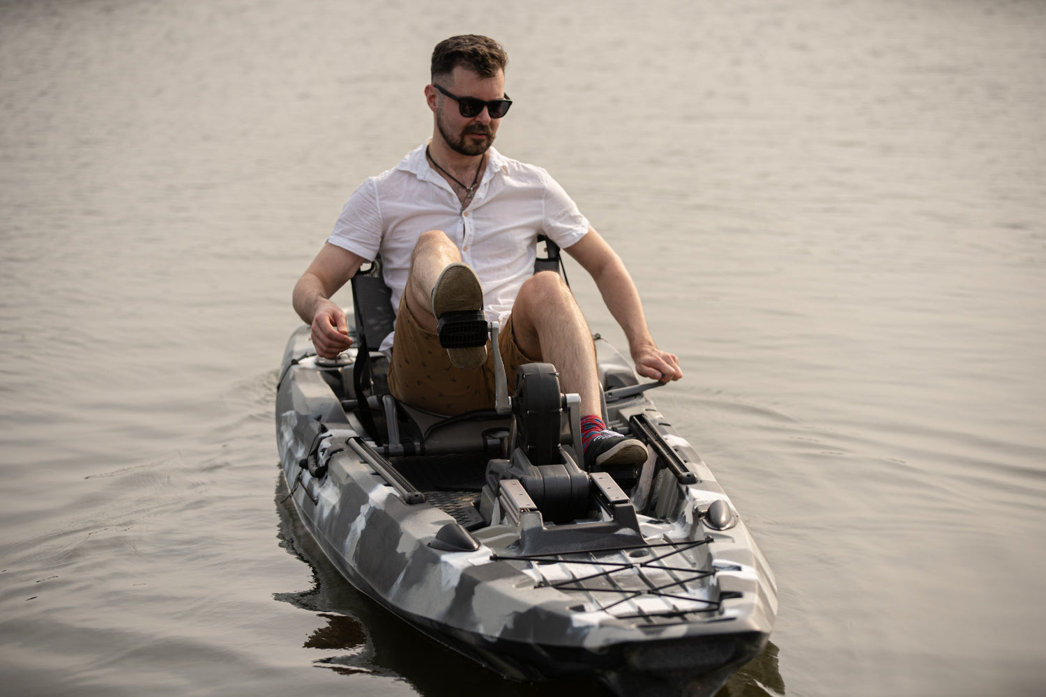 Kayak SEASTREAM ANGLER 120 con pedalera