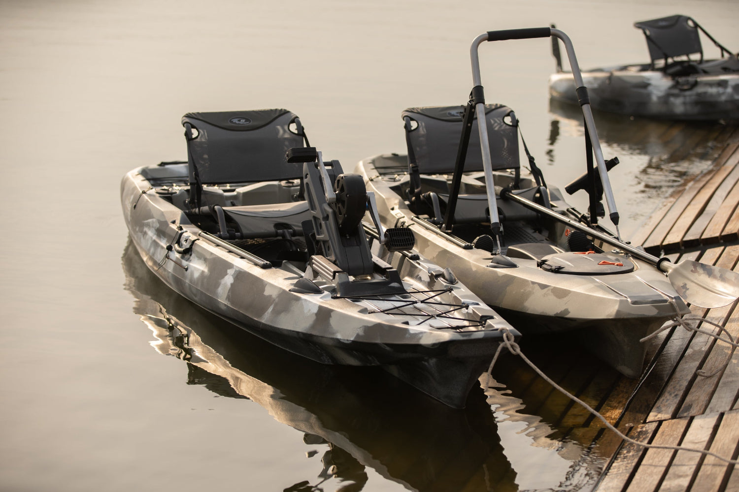 Kayak SEASTREAM ANGLER 120 con pedalera