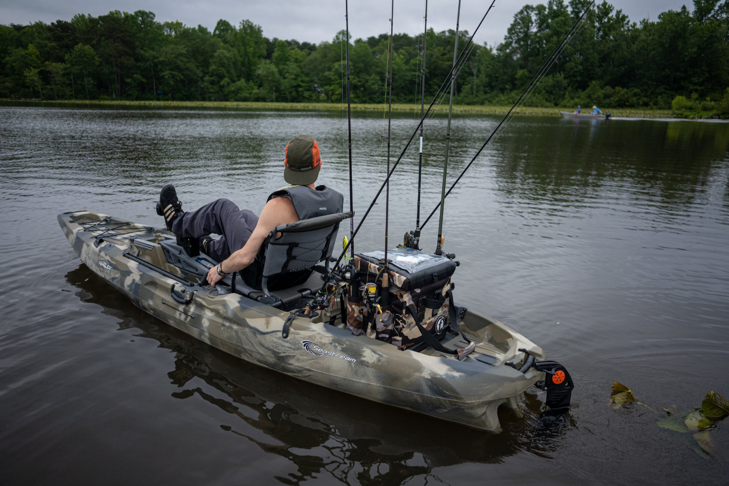 SEASTREAM ANGLER 120 kayak with pedal board