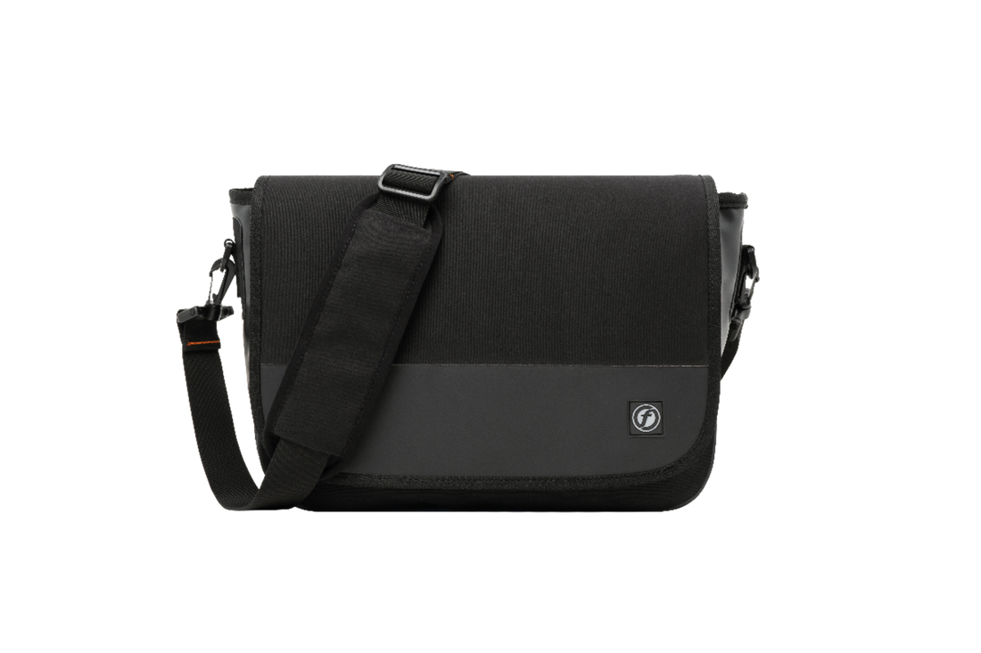 Sac bandoulière noir Urbanion Eco Messenger