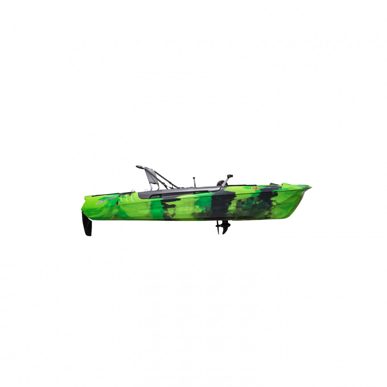 Big Fish 108 kayak with pedal board