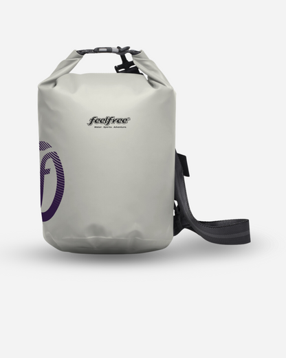 Sac polochon étanche dry tube 15L blanc