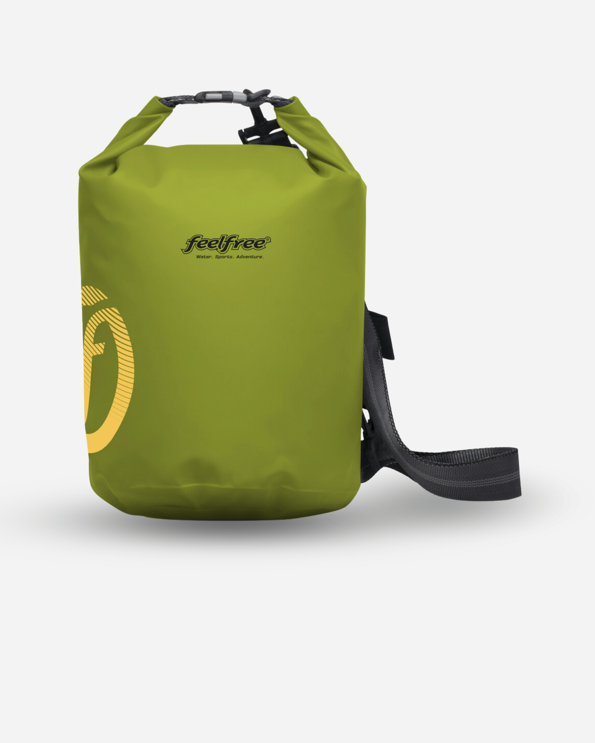 Sac polochon étanche dry tube 15L vert 