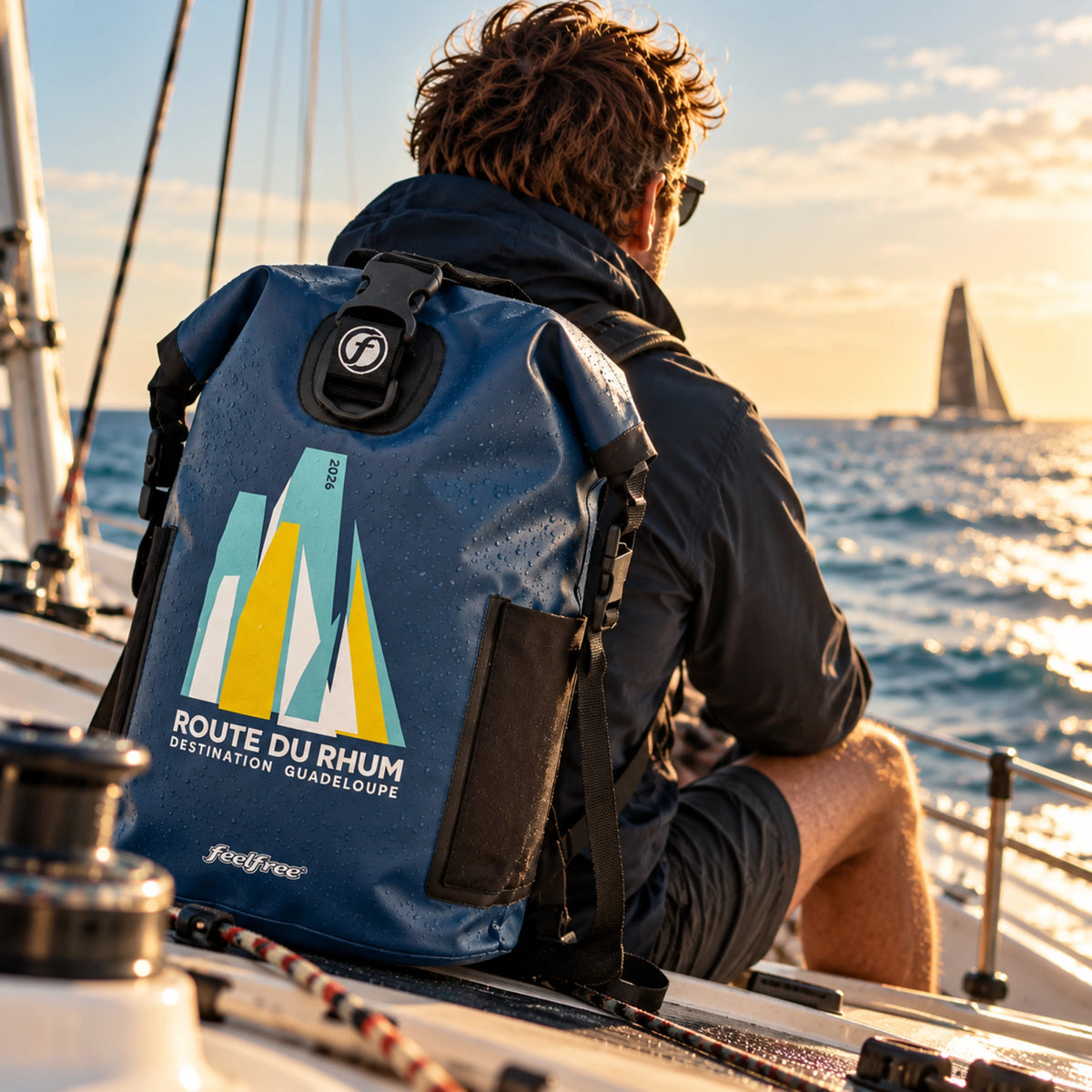 Wasserdichter Rucksack Dry Tank – Route du Rhum – Saint-Malo