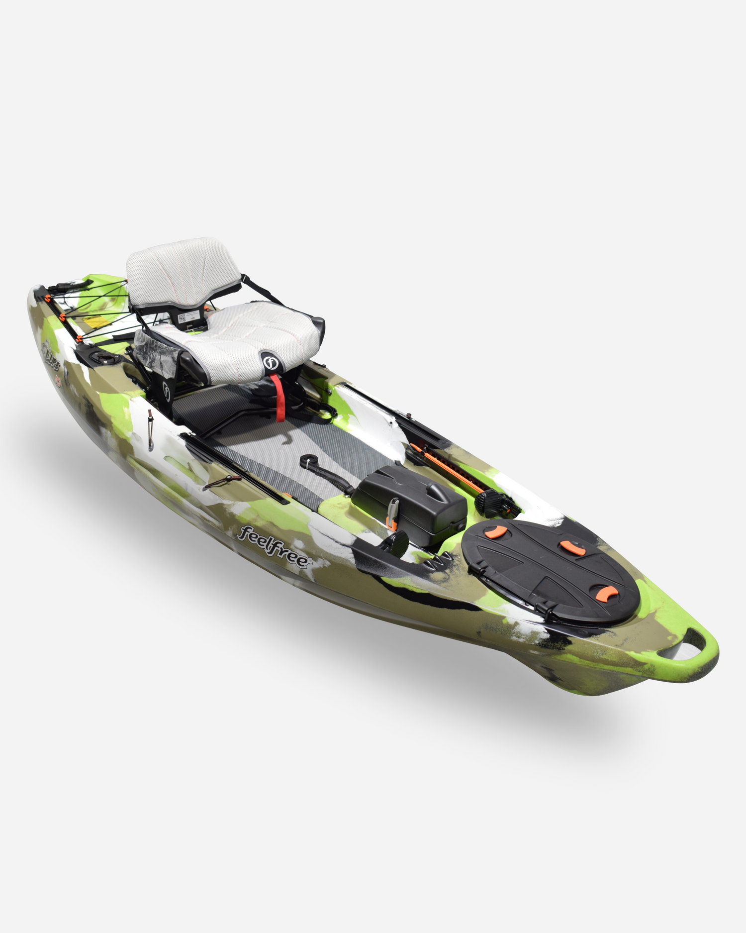 Kayak de pêche Lure 10 V2 Camouflage lime 