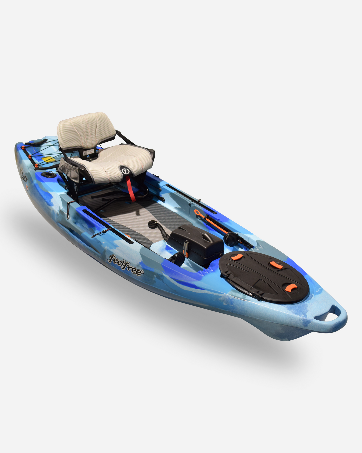 Kayak de pêche Lure 10 V2 Camouflage hiver océan