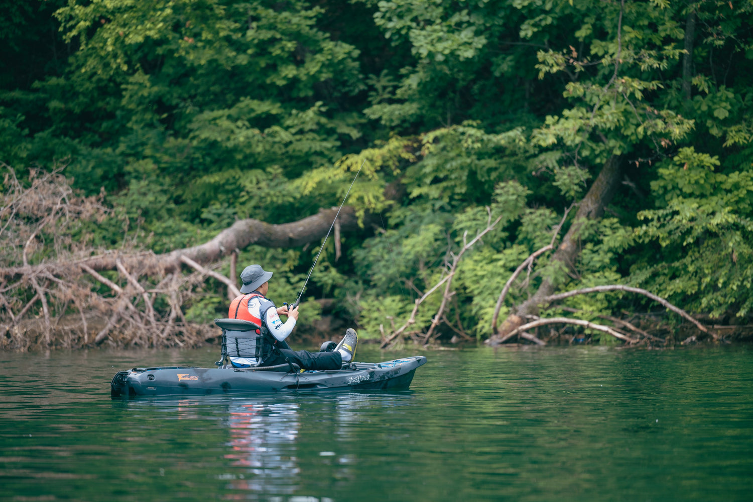 Kayak de pêche  à pédales : FLASH