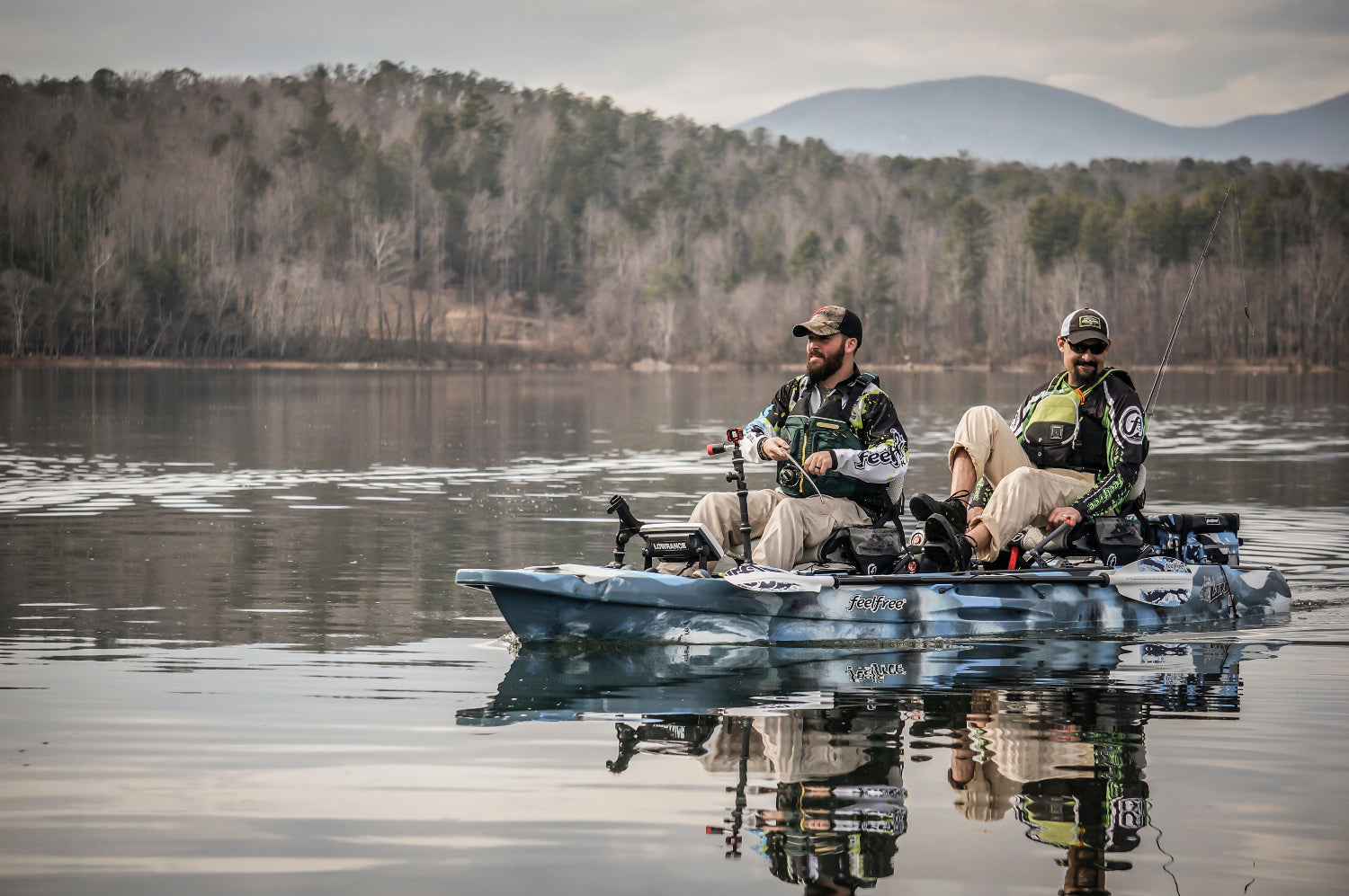 KAYAK DE PÊCHE DOUBLE LURE 2 FEELFREE