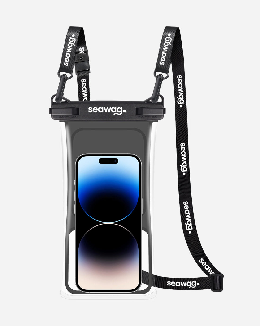 Pochette étanche téléphone IPX8 flottante Seawag PRO avec cordon réglable