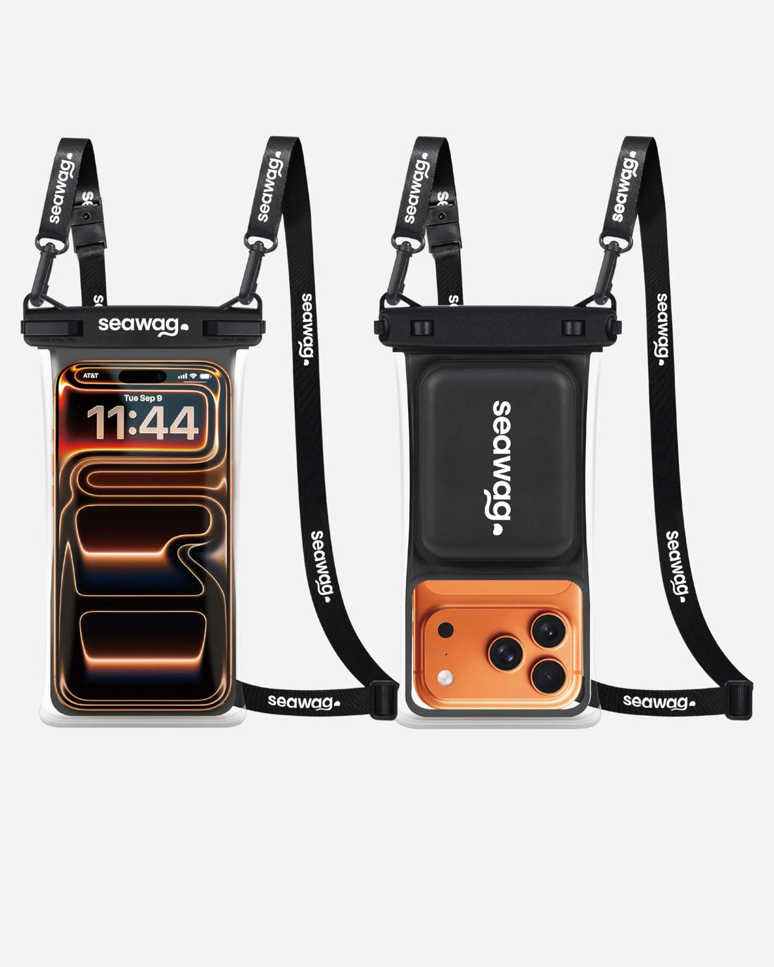Pochette étanche téléphone IPX8 flottante Seawag PRO avec cordon réglable