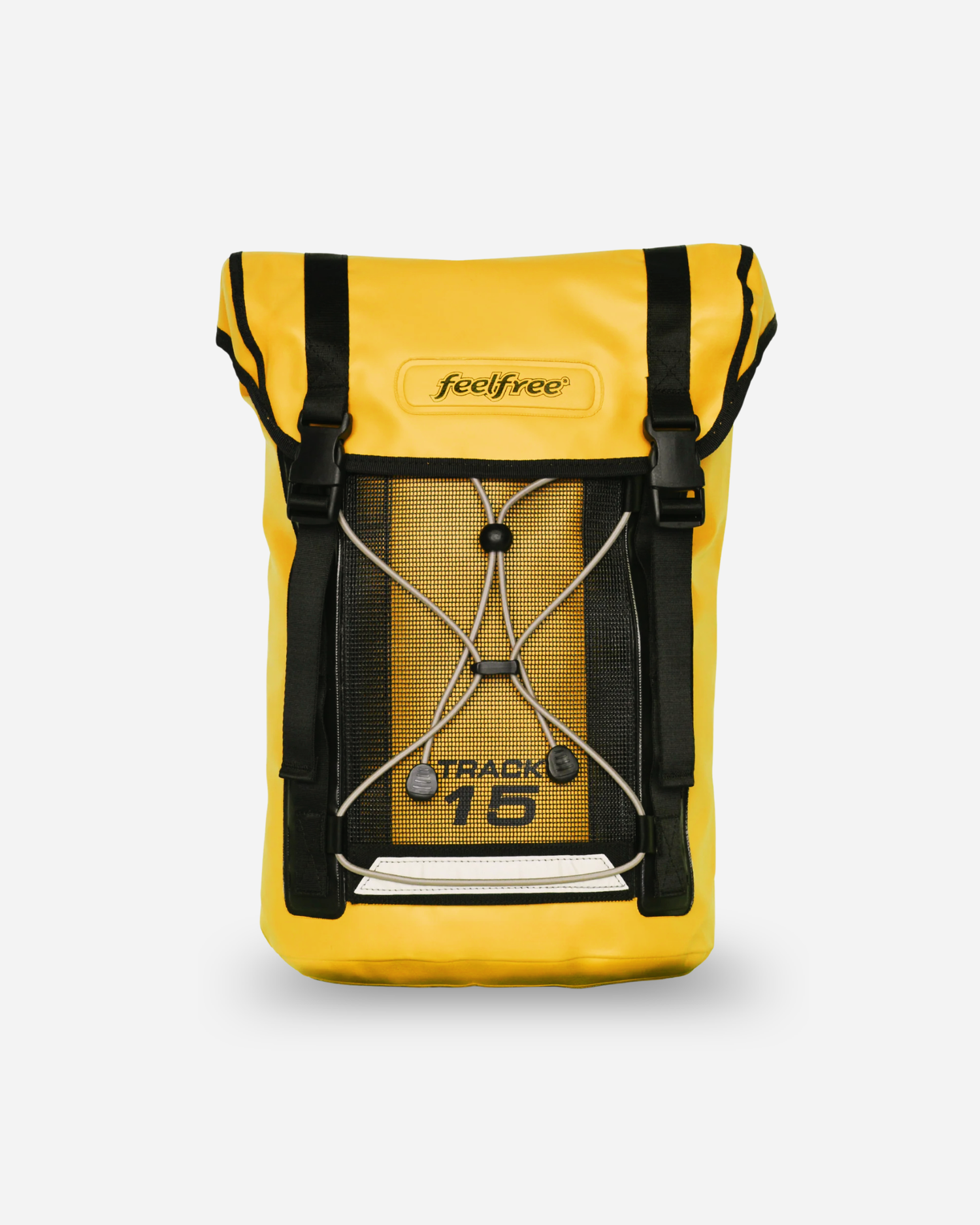 Sac à dos track étanche 25L jaune 