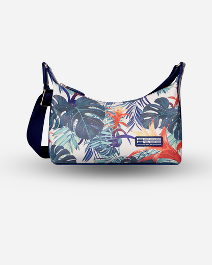  Sac à main - mini hand bag tropical botanique 