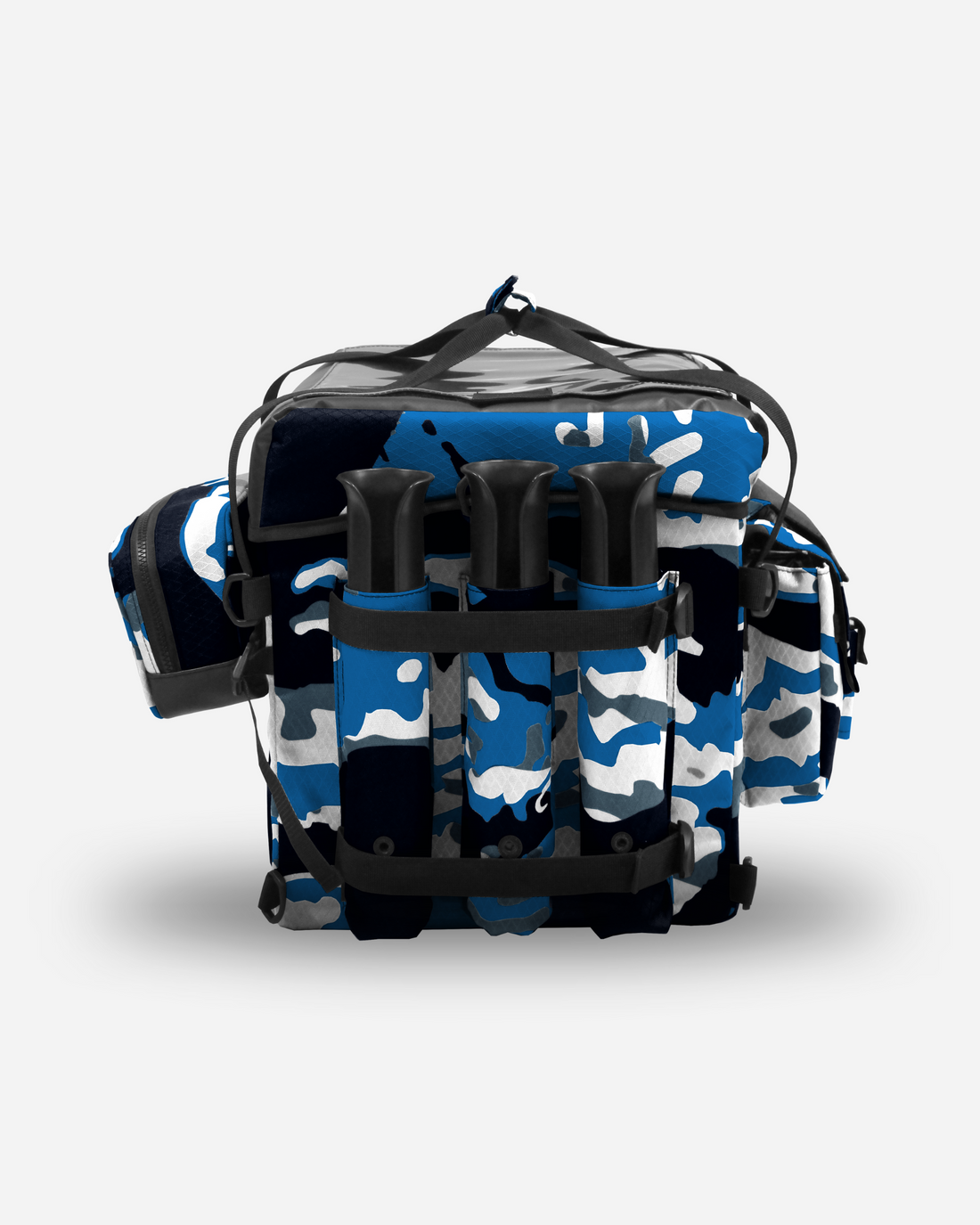 Sac de pêche crate bag emplacement pour cannes 