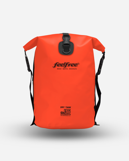 Sac à dos étanche Dry Tank 15L orange