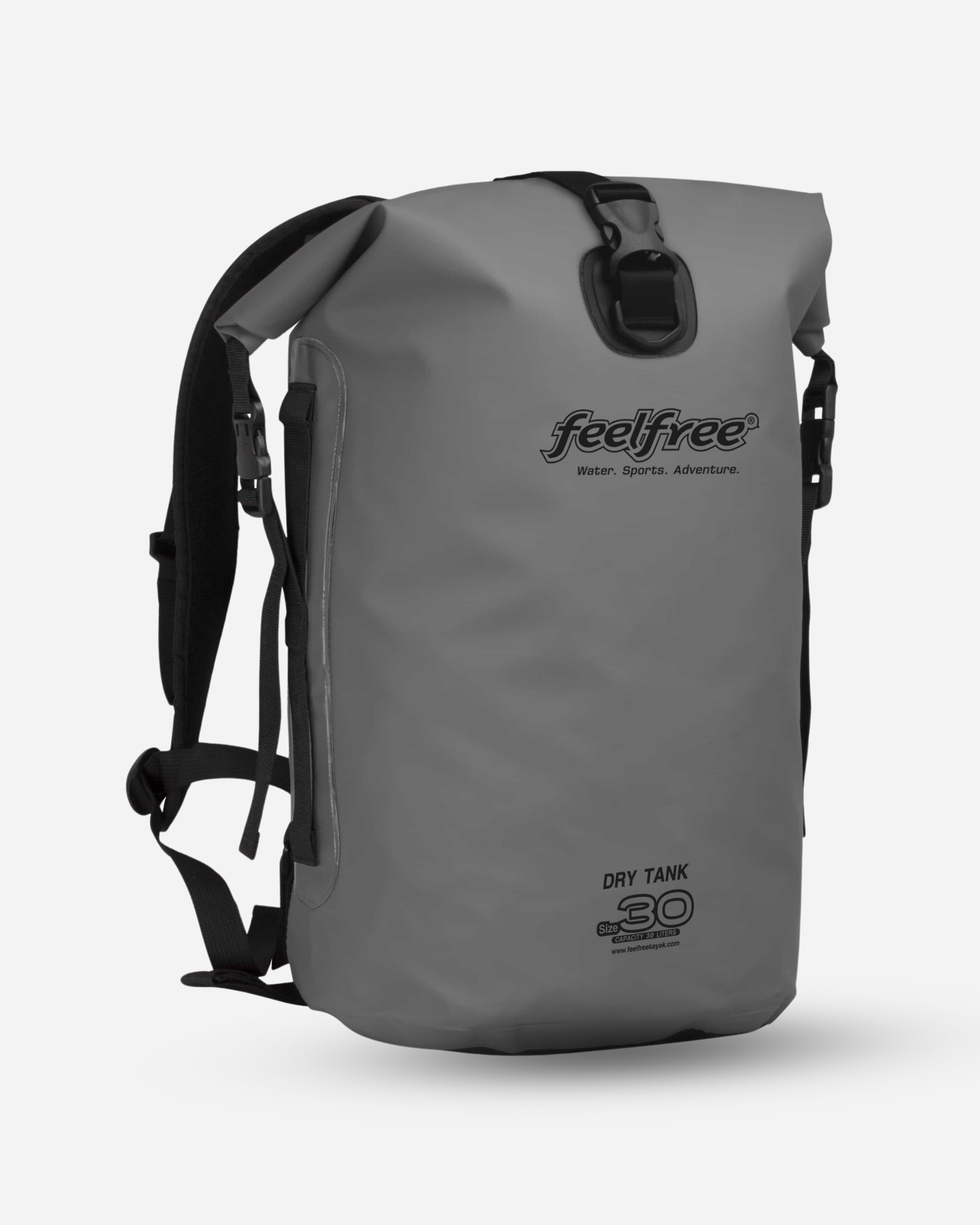 Sac à dos étanche Dry Tank 30L Gris 