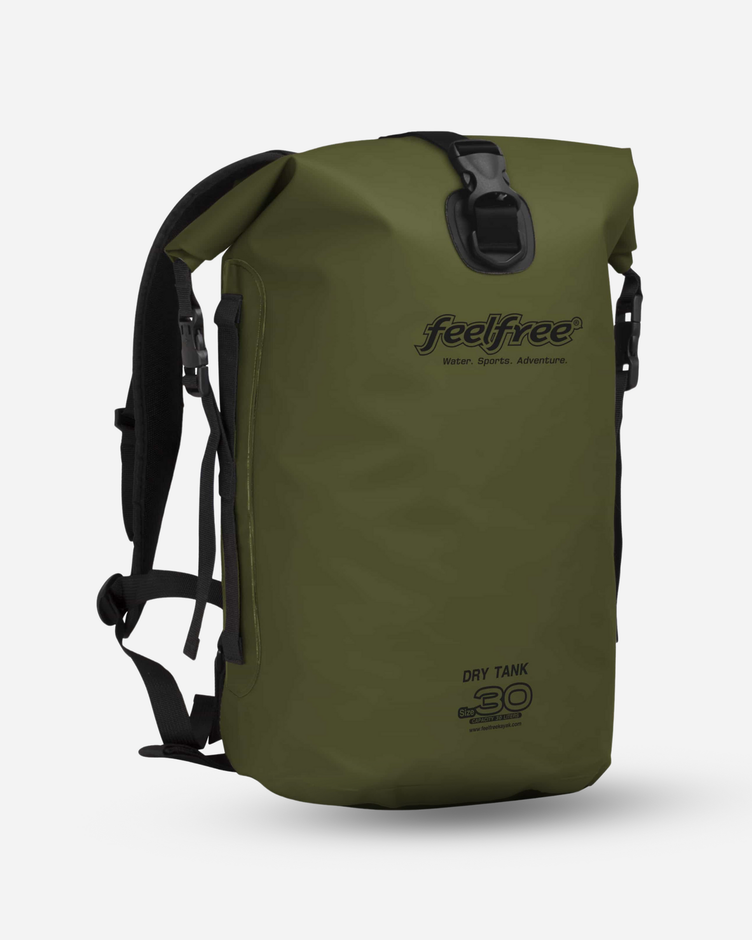 Sac à dos étanche Dry Tank 30L Olive