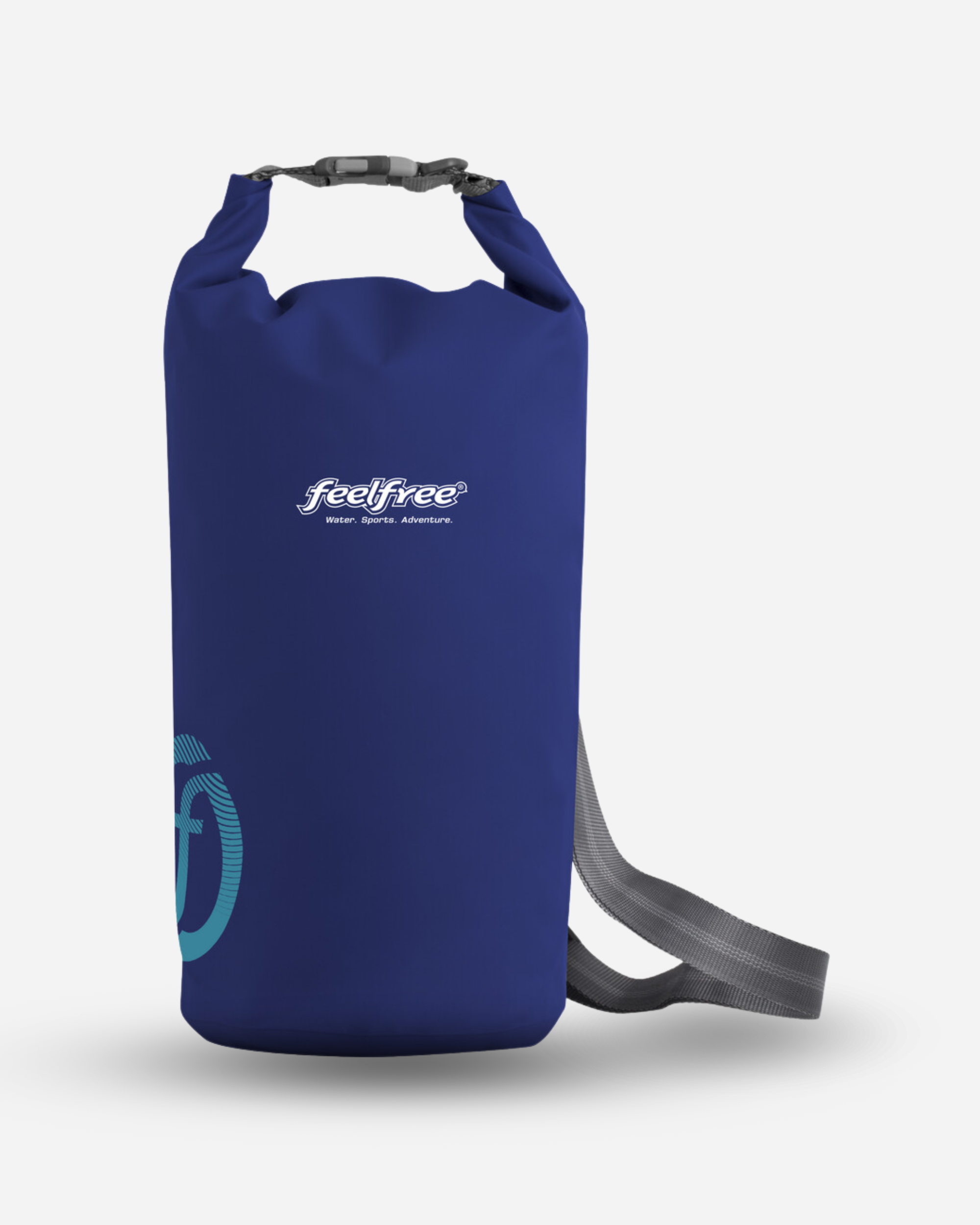 Sac polochon étanche dry tube 10L bleu saphir  