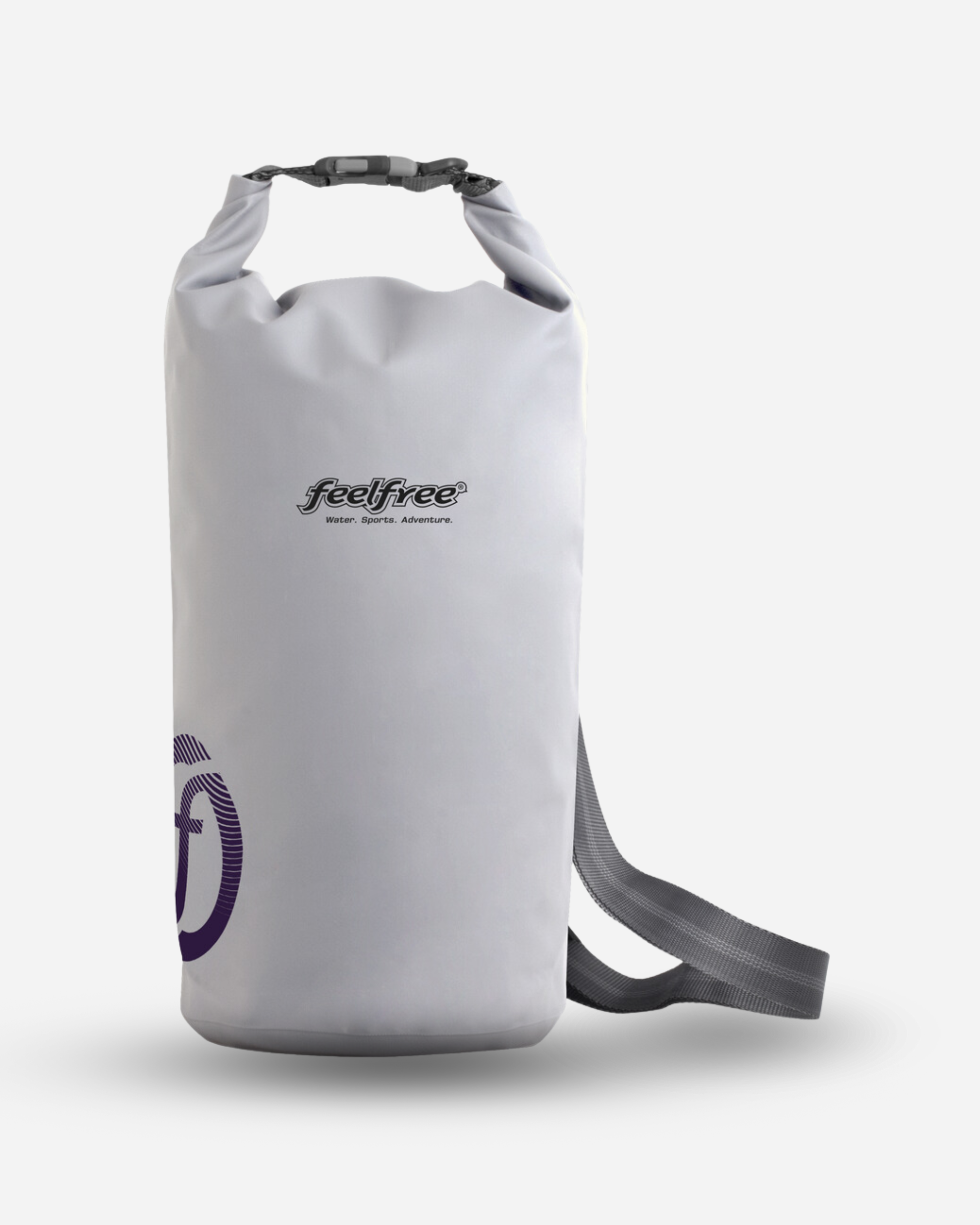 Sac polochon étanche dry tube 10L blanc