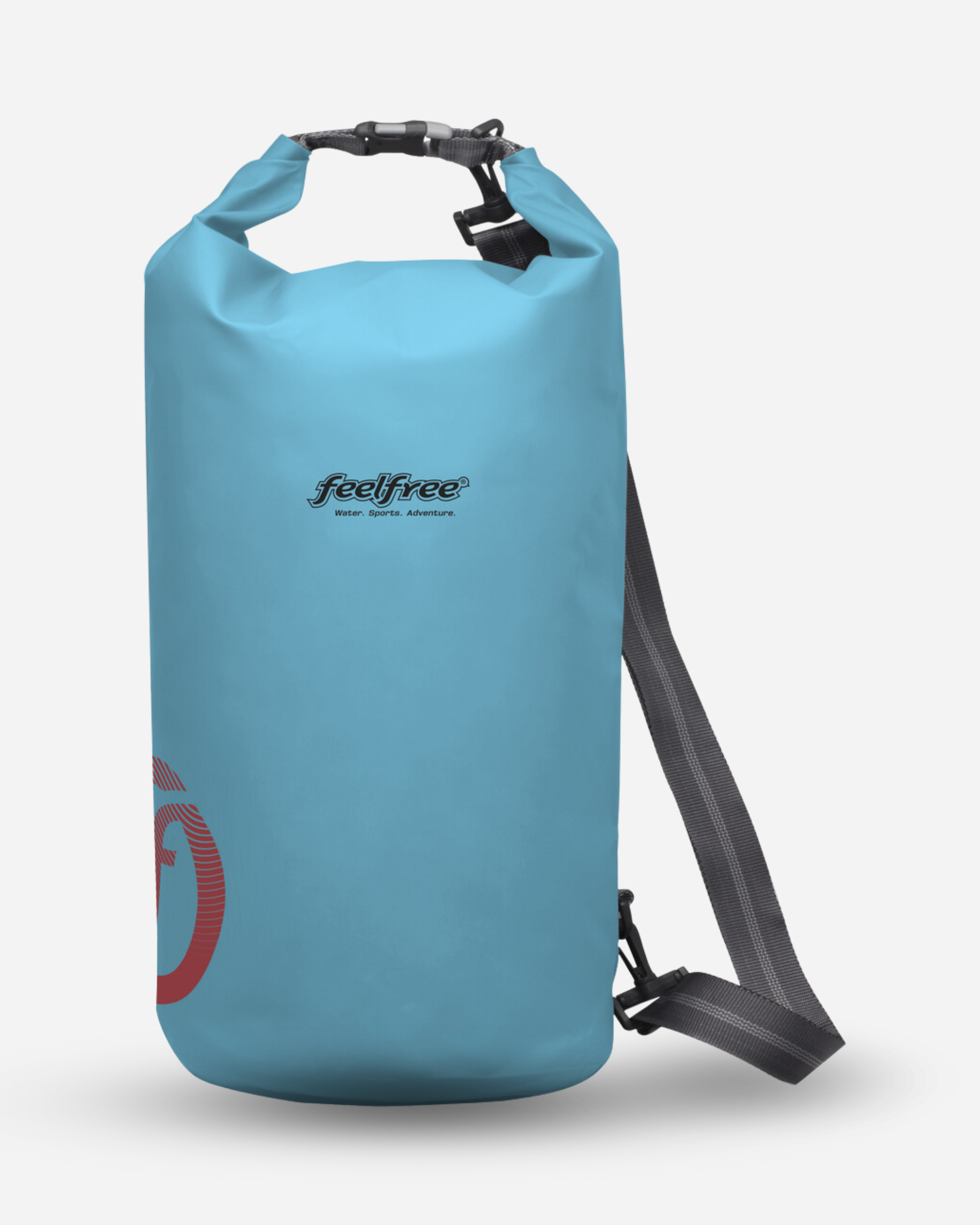 Sac polochon étanche dry tube 20L bleu ciel 