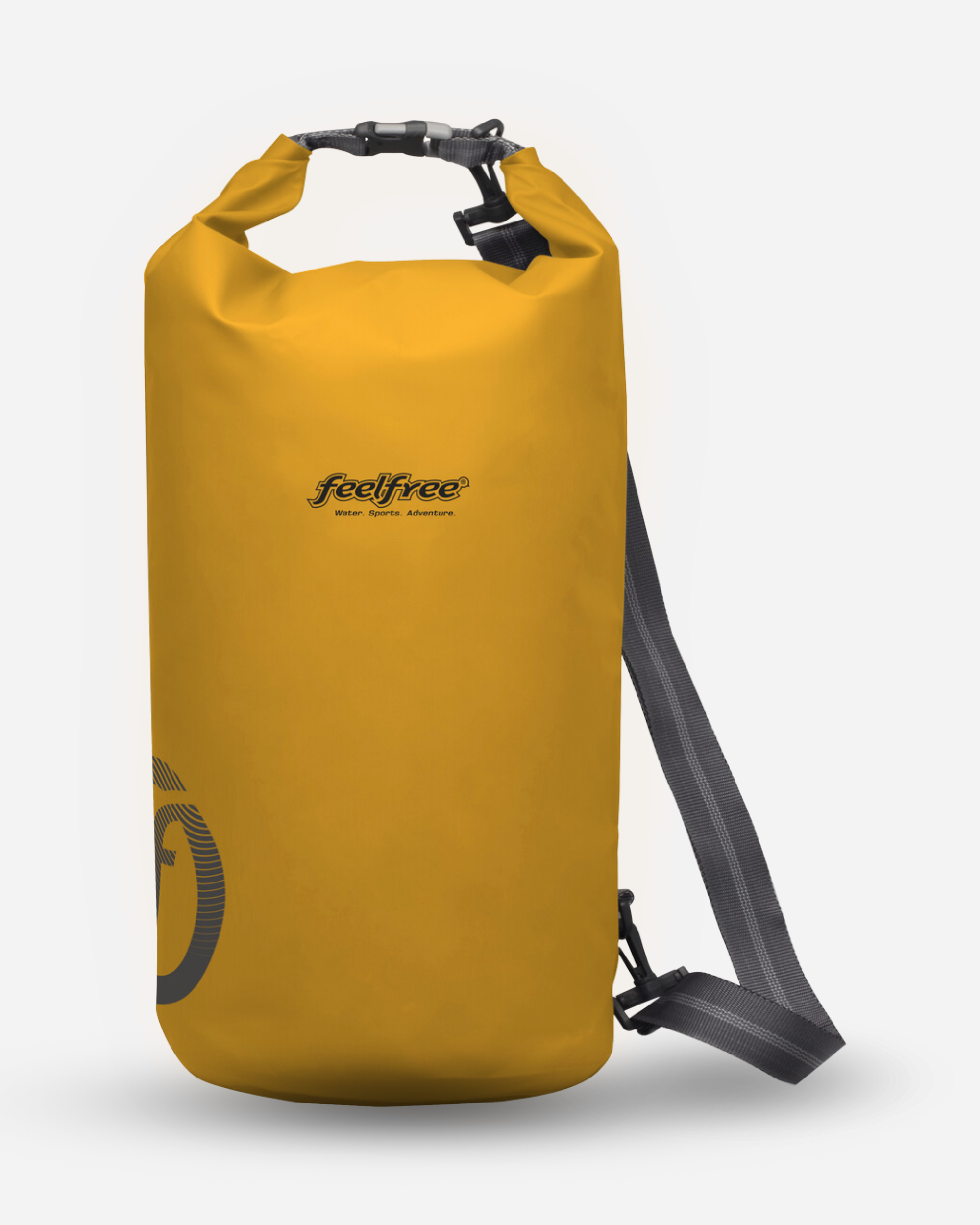 Sac polochon étanche dry tube 20L Jaune