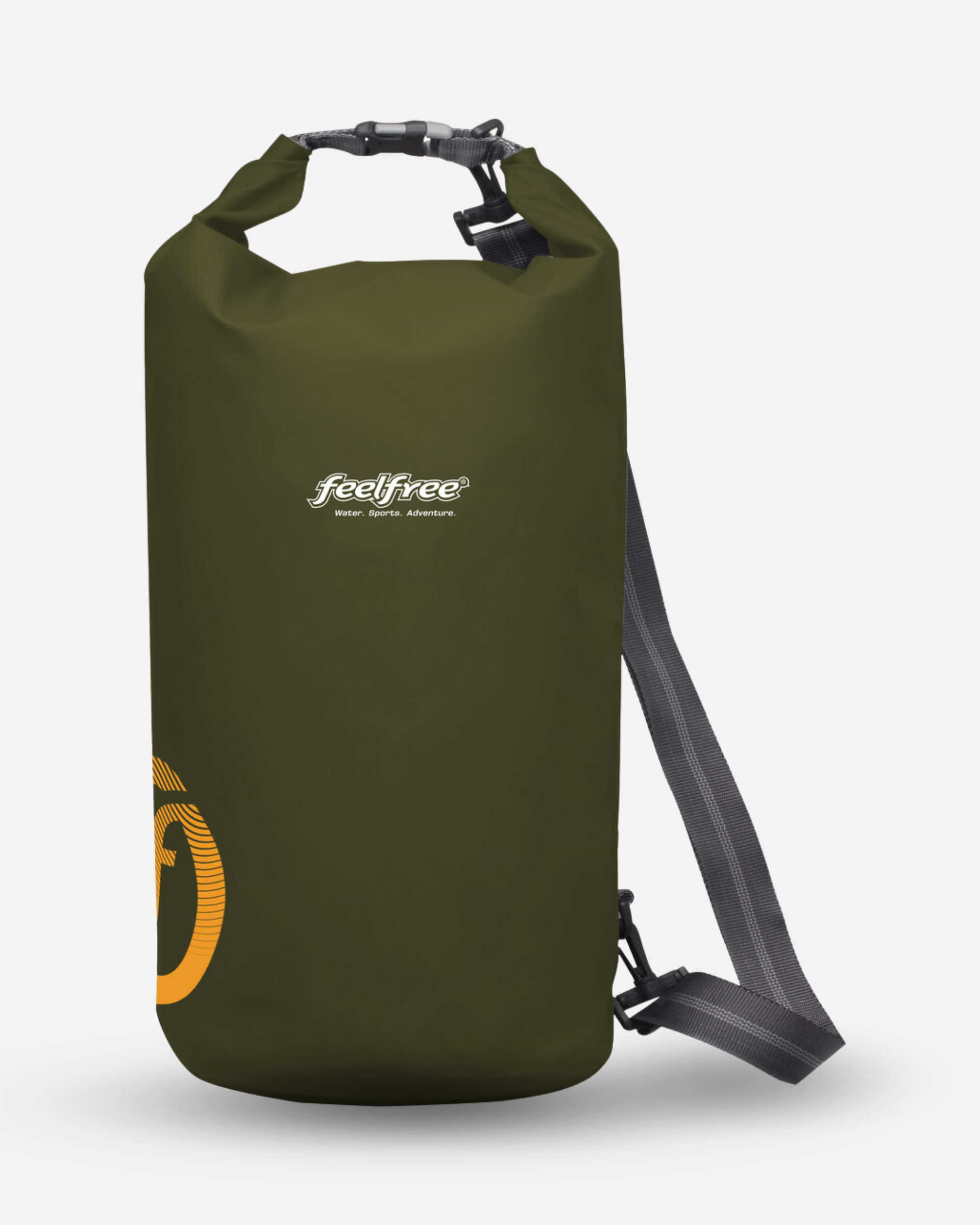 Sac polochon étanche dry tube 20L olive