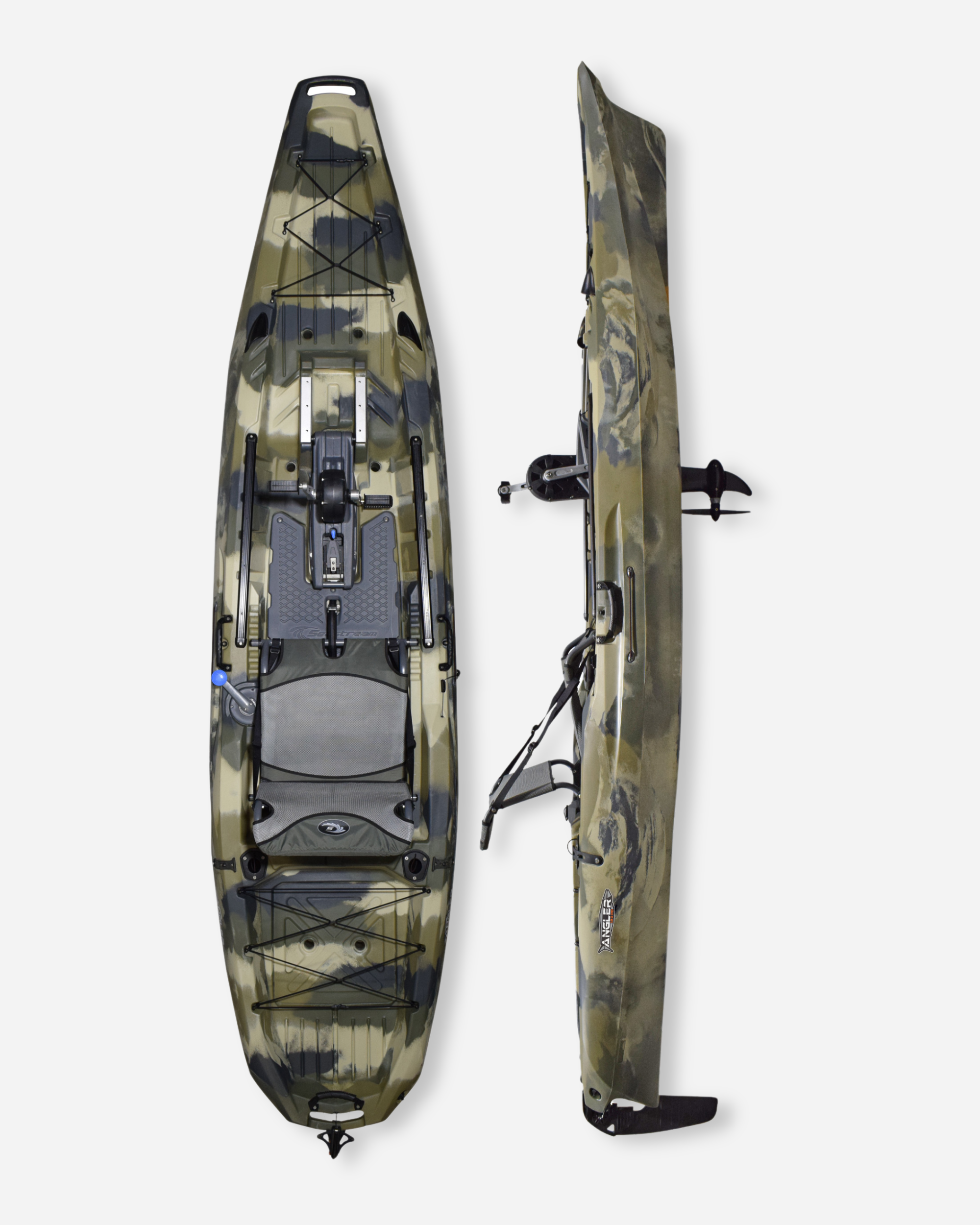 SEASTREAM ANGLER 120 kayak with pedal board