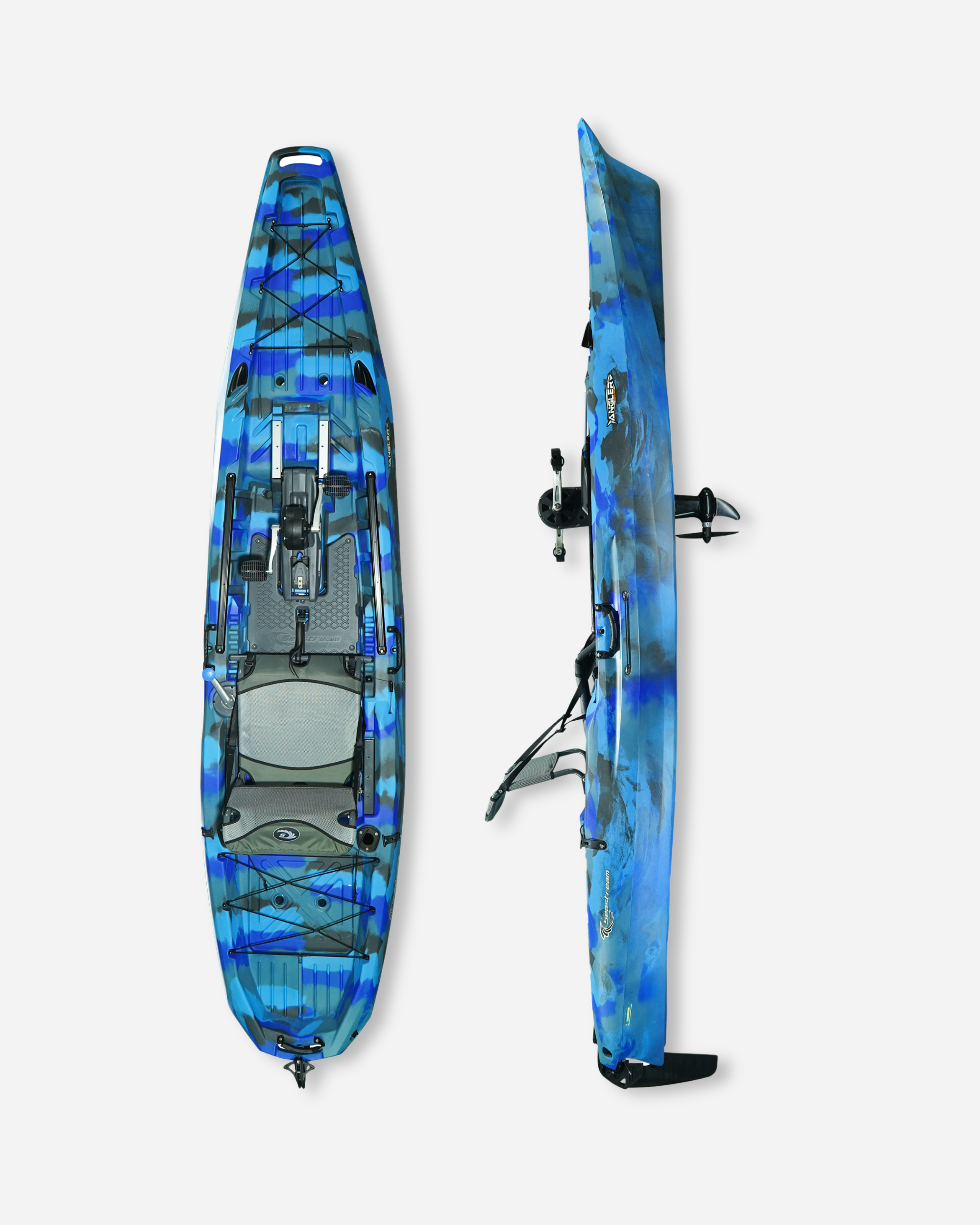 SEASTREAM ANGLER 120 kayak with pedal board