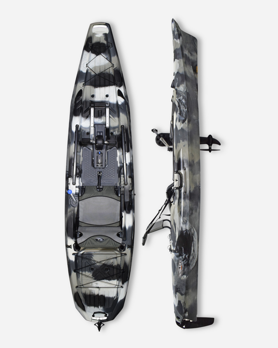 SEASTREAM ANGLER 120 kayak with pedal board