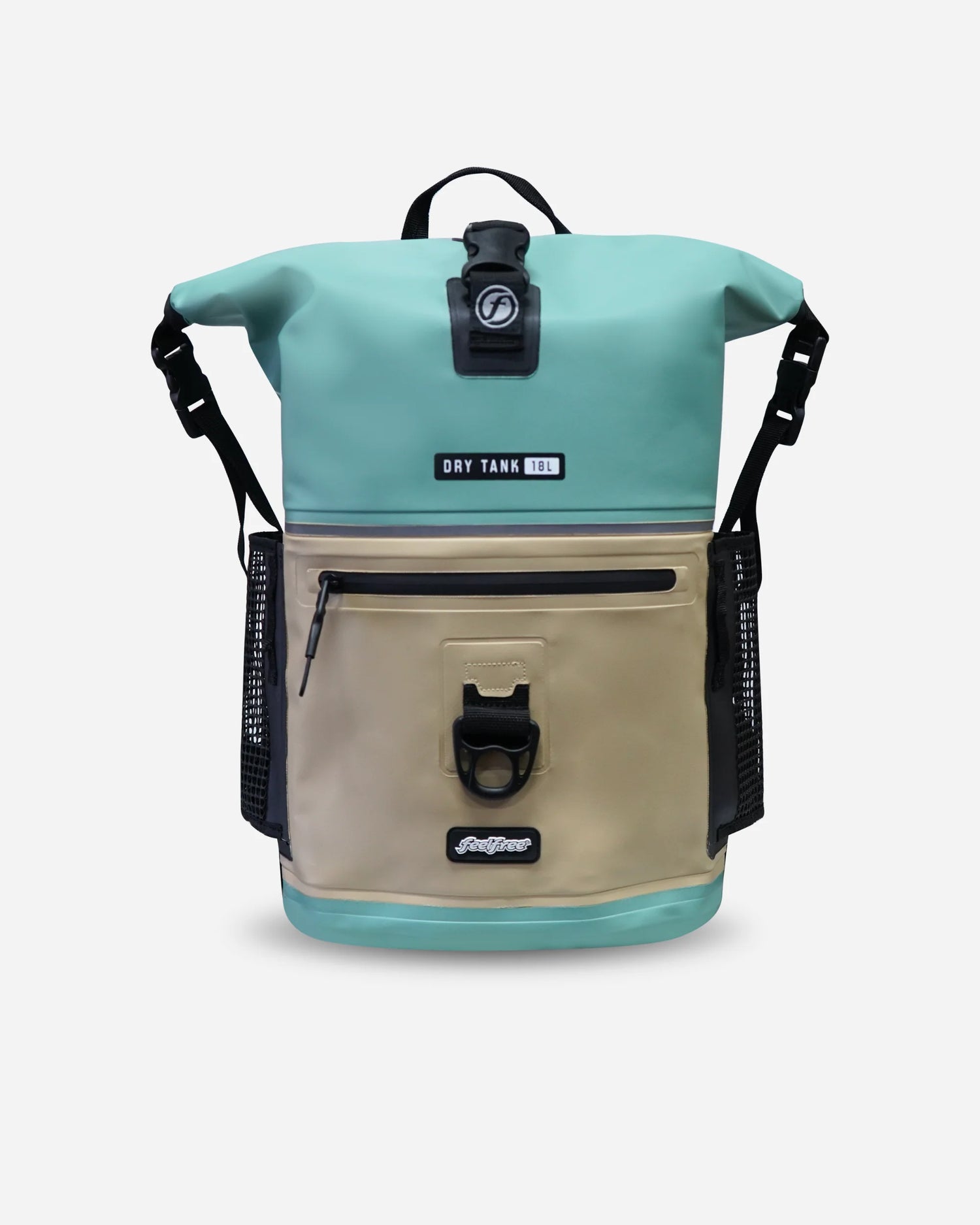 Sac à dos étanche Dry Tank Pro 18L emerald tan – vue produit – FeelFree