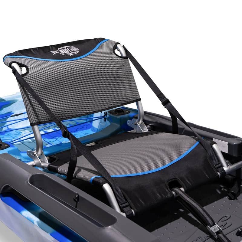 Very comfortable Big Fish 103 pedal kayak designed for fishing – Feel Free