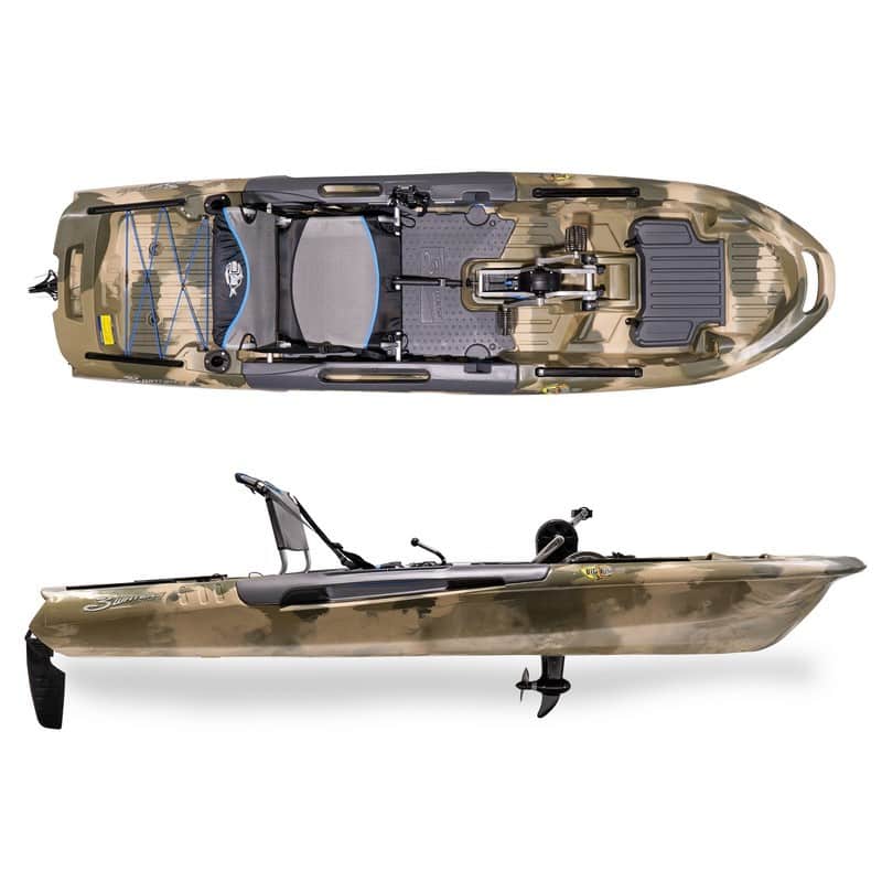Kayak Big Fish 103 avec pédalier Desert Camo