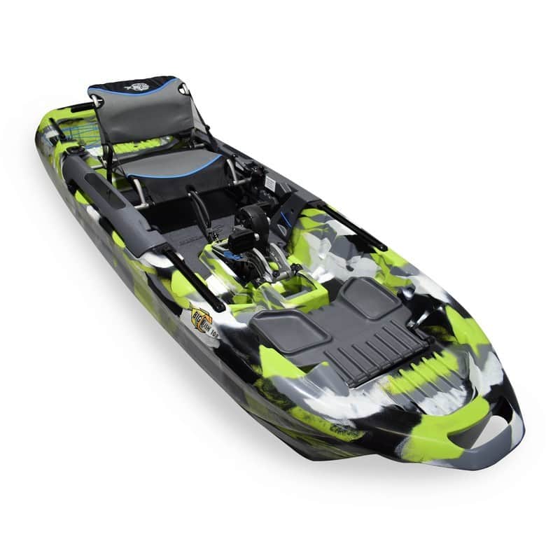 Kayak Big Fish 108 avec pédalier Lime Camo