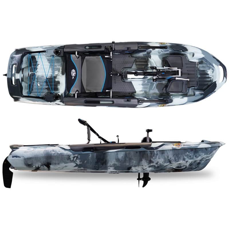 Kayak Big Fish 108 avec pédalier Urban Camo