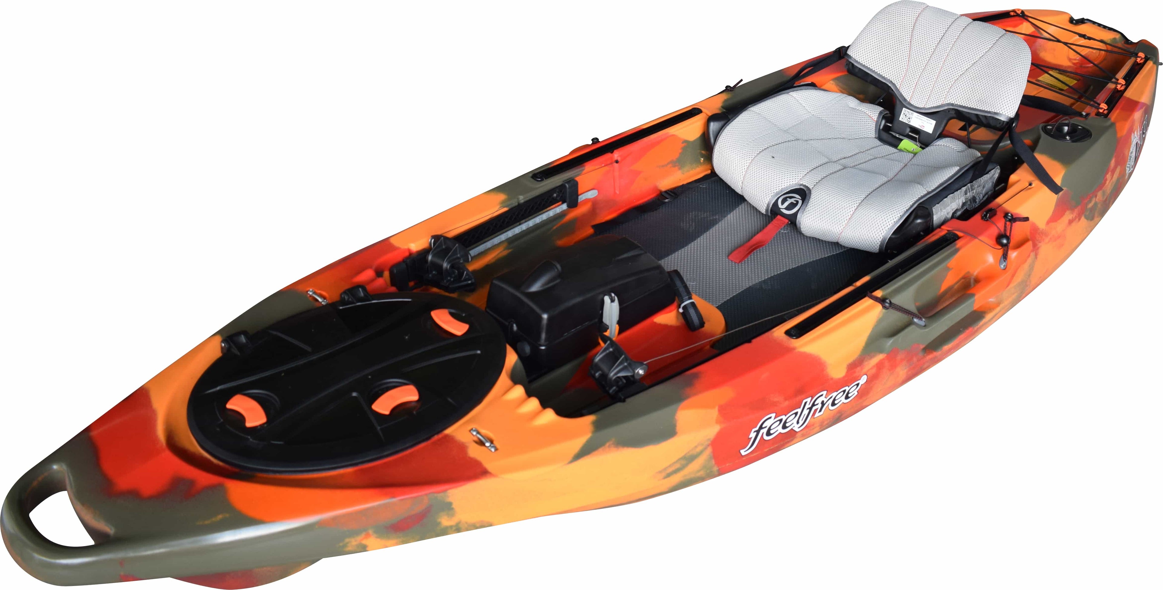 Lure kayak for rivers and lakes with very comfortable seat – Feel Free
